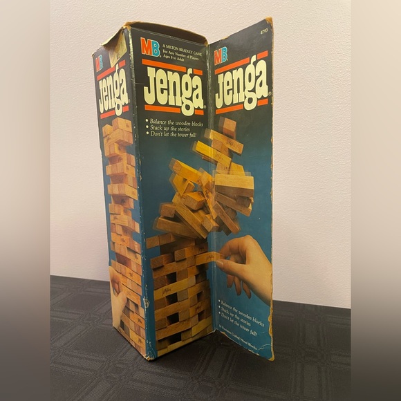 Vintage Game, Jenga by Milton Bradley - Picture 6 of 7